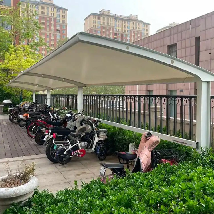 固镇县膜结构电动车棚